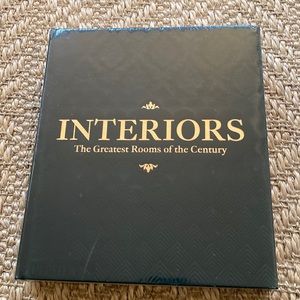 INTERIORS-the greatest rooms of the century, gorgeous coffee table book